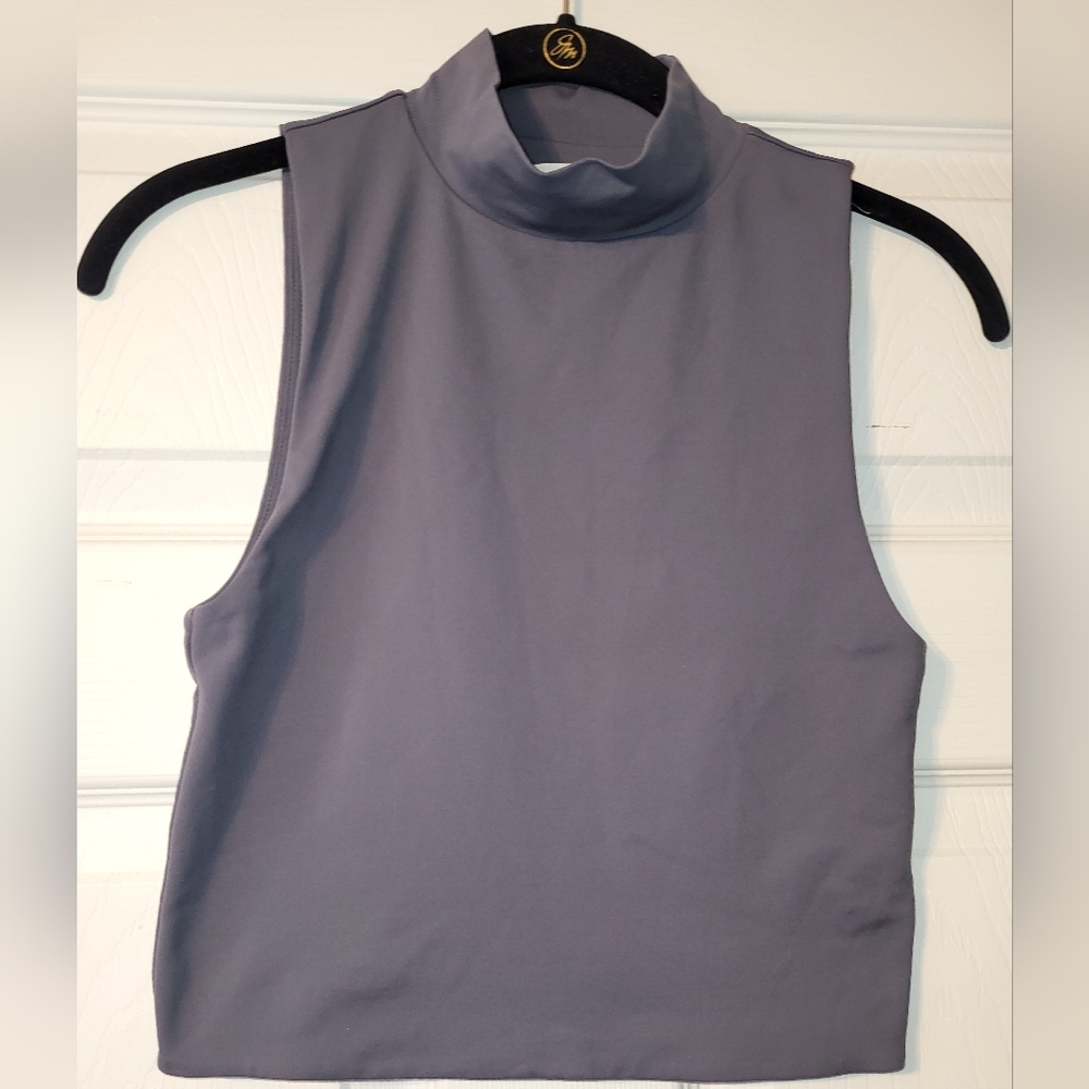 Babaton Cropped Mockneck Tank Women's Size Small‎ Aritzia
